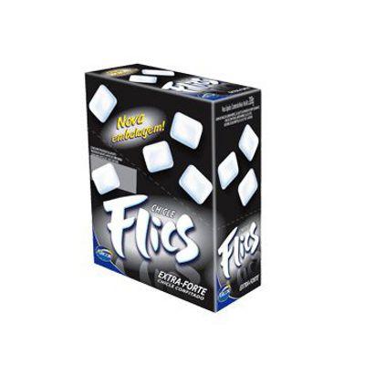 Chiclete Flics extra forte Arcor display 12x1