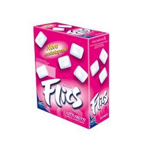 Chiclete Flics tutti frutti Arcor display 12x1