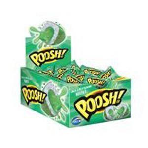 Chiclete recheado Poosh hortelã Arcor display 40x1