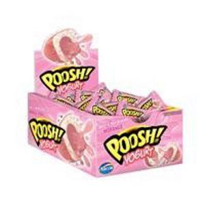 Chiclete recheado Poosh tutti frutti Arcor display 40x1