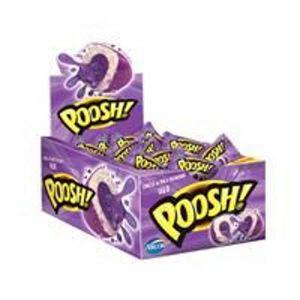 Chiclete recheado Poosh uva Arcor display 40x1