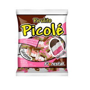 Pirulito picolé napolitano Florestal 600g.