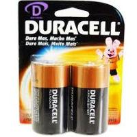 Pilha alcalina D (GRANDE) Duracell 2x1