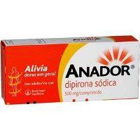 Anador Dipirona Sódica 500mg. (cx. 128 compr.)