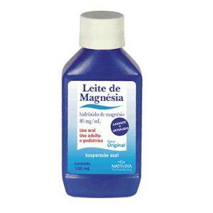 Leite magnésia 120ml.