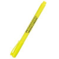 Caneta marca texto amarelo Faber Castell