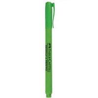 Caneta marca texto verde Faber Castell