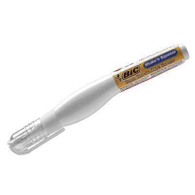 Caneta corretiva shake'n squeeze Bic 4ml.