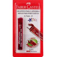 Grafite 0,7mm B macio Faber Castell (24 unid.)