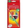 Lápis de cor bicolor 24 cores Faber Castell