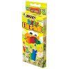 Lápis de cor triangular Kids Gigantes 6 cores Bic