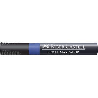 Pincel marcador permanente azul Faber Castell