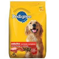 Ração Pedigree nutrição completa adulto carne, frango e cereais 1kg.