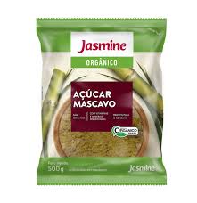 Açúcar mascavo orgânico Jasmine 500g