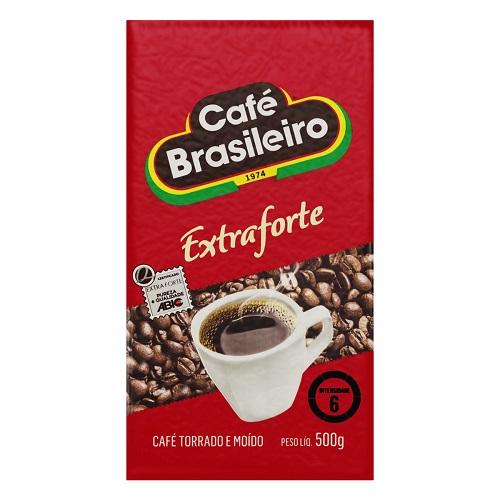 Café Brasileiro Extra forte a vácuo 500g