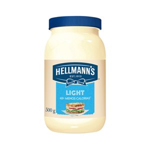 Maionese Hellmanns light 500g.