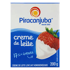 Creme de leite Piracanjuba 200ml.