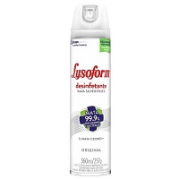 Desinfetante Lysoform bactericida aerossol  360ml