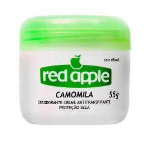 Desodorante creme camomila Red Apple 55g.