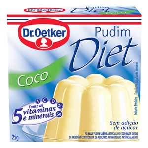 Pudim diet coco Oetker 25g