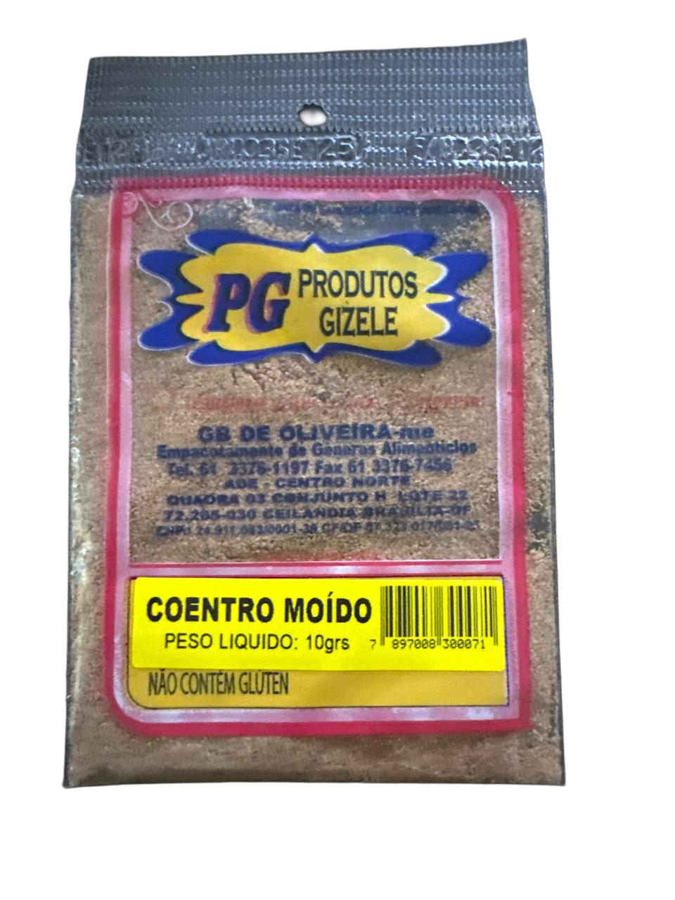 Coentro moído Gizele 10g