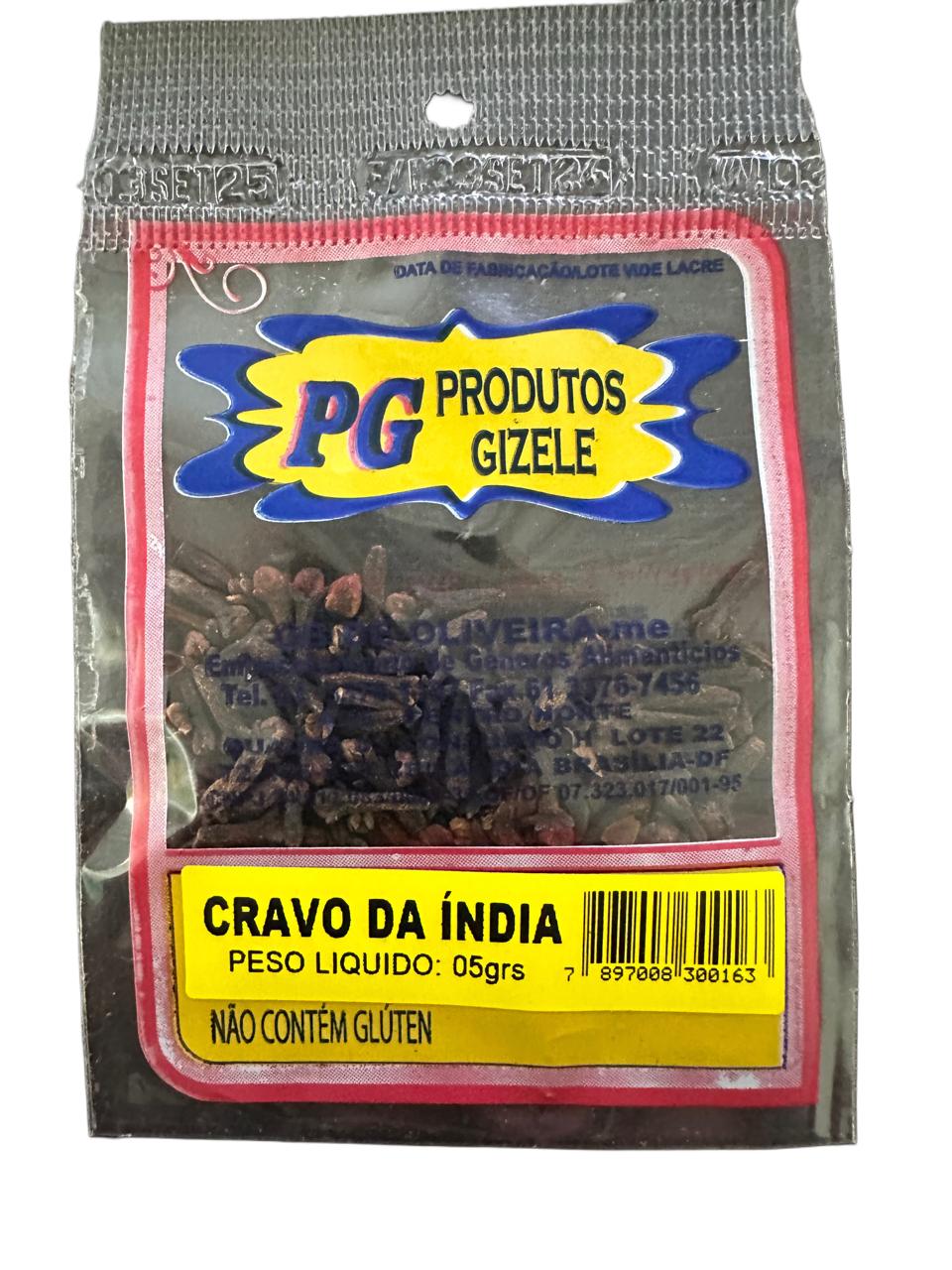 Cravo da índia Gizele 5g