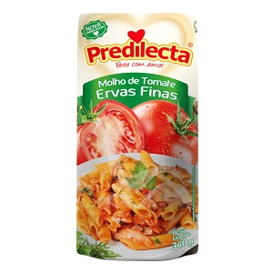 Molho de tomate com ervas finas Predilecta 340g