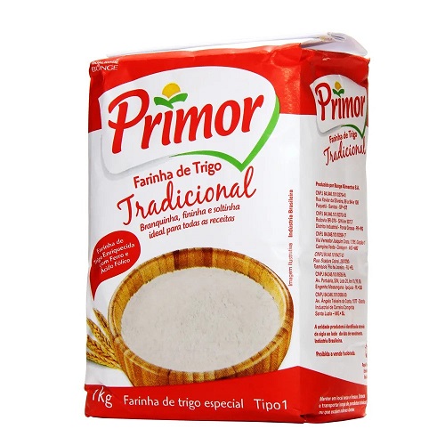 Farinha de trigo Primor 1kg