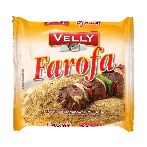 Farofa temperada Velly 300g