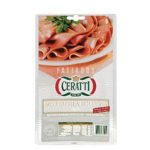 Mortadela Bologna Ceratti light fatiada 150g.