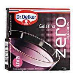 Gelatina diet de uva Dr. Oetker 12g.