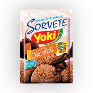 Pó para Sorvete Chocolate Yoki Pacote 150g - giassi - Giassi Supermercados