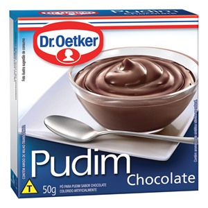 Pudim de chocolate Dr. Oetker 50g.