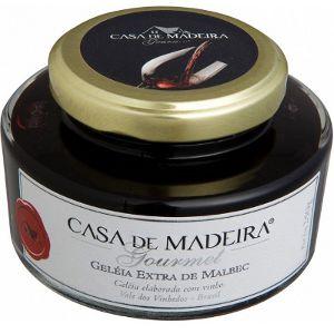 Geléia Gourmet extra de uva Malbec Casa de Madeira 250g.