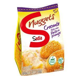 Nuggets de frango crocante  Sadia 300g.