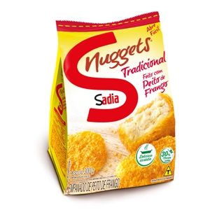 Nuggets de frango tradicional Sadia 300g.