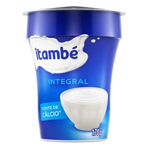 Iogurte integral Itambé170g.