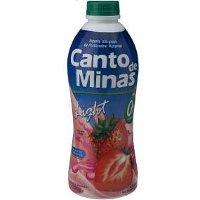 Iogurte Canto de Minas light morango 900ml.