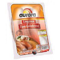 Linguiça tipo calabresa Aurora 400g.