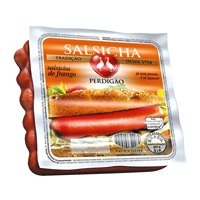 Salsicha de frango Perdigão 500g.