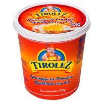 Manteiga com sal Tirolez pote 500g.
