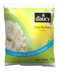 Couve flor congelada Daucy 1kg.