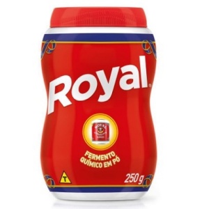 Fermento em pó Royal 250g.