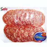 Salame hamburguês fatiado a vácuo Sadia 100g.