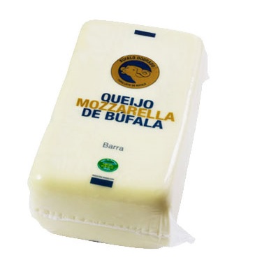 Barrinha de mussarela de bufala Dourado 500g.