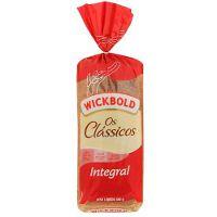 Pão de forma integral Clássicos Wickbold 450g.