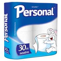 Papel higiênico Personal folha simples 4x1 30mts