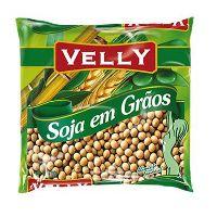 Soja em grãos Velly 1kg.