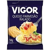 Queijo parmesão ralado Vigor 50g.