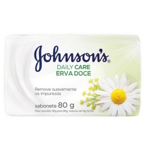 Sabonete Johnson's Daily Care erva doce 80g